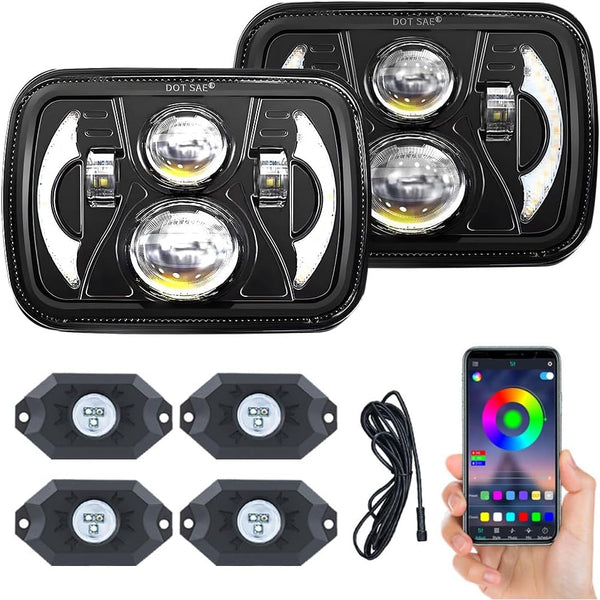 Advanced Guide to LED Headlights: Why JHLion is the Top Choice for 4x6, 5x7, and 7x6 Headlight Upgrades