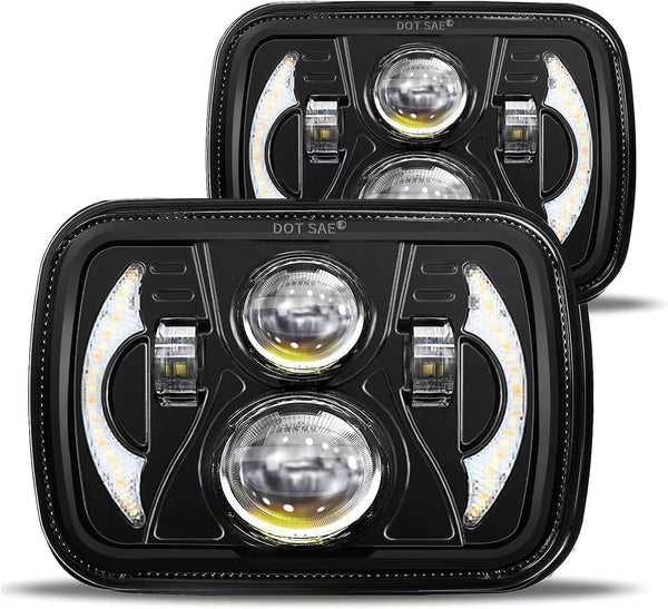 Best 5x7 LED Headlights for Jeep Cherokee &amp; More | JHLion