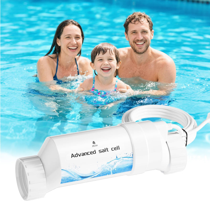 Salt Cell, Up to 40,000 Gallons Swimming Pool Salt Chlorine Generator, Salt Cell for Pool, Fits for Hayward W3T-CELL-15 BLW1T15H, Tcell15, Salt Cell T-15, T-Cell-15