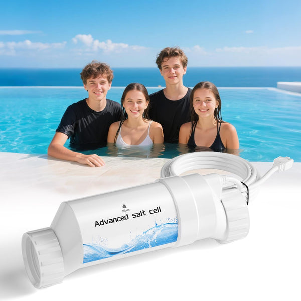 Salt Cell, Up to 40,000 Gallons Swimming Pool Salt Chlorine Generator, Salt Cell for Pool, Fits for Hayward W3T-CELL-15 BLW1T15H, Tcell15, Salt Cell T-15, T-Cell-15