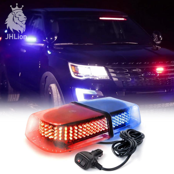 240 LED Strobe Light Rooftop Warning Flashing Beacon w/Magnetic Base