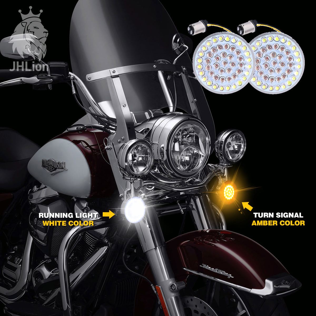 jjj 「ggg 」 Hogworkz HOGWORKZ Sequentialz LED Front Turn Signals for