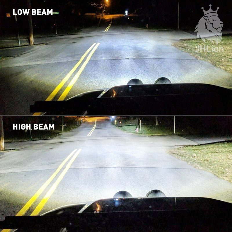 New Osram Chips 110W 5x7 Inch Led Headlights 7x6 Led Sealed Beam Headlamp with High Low Beam H6054 6054 Led Headlight Replacement for Jeep YJ Cherokee XJ H5054 H6054LL 6052 6053 2 Pcs